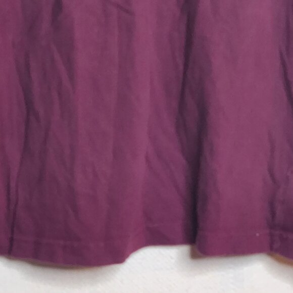 Levi Strauss & Co. Maroon Cotton Short Sleeve White Logo Kids Tee Size L 16/18 - Picture 7 of 16